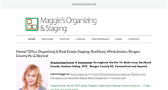 Desktop Screenshot of maggiesorganizing.com